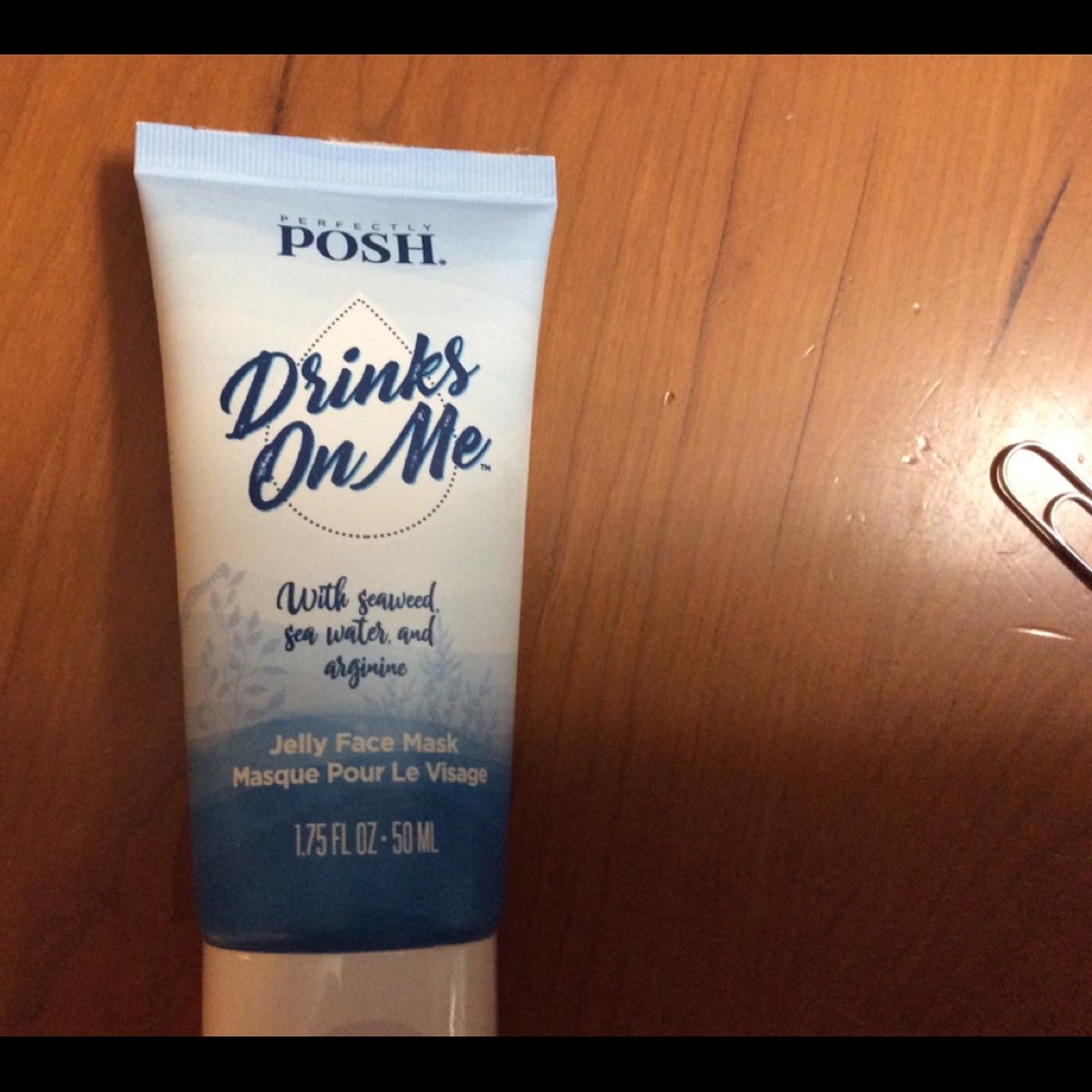 Drinks On Me Jelly Face Mask